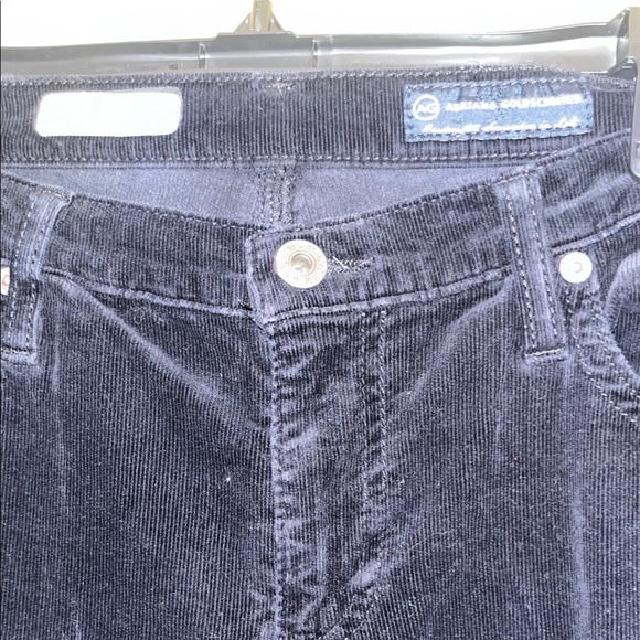 Adriano goldschmied black the angel bootcut Velvet Flare Pants - Picture 2 of 4